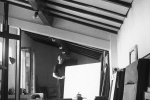 Studio di via Masaccio a Firenze, anni Settanta