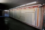 Mosaico stazione metropolitana Lucio Sestio, Roma, 2000, cm 200x1200
