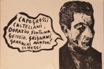 Invito per una mostra di pittura italiana, Parigi 1967