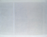 Superficie grafica con 2 verticali, 1963, cm 80x100
