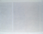 Superficie grafica con 2 verticali, 1963, cm 80x100