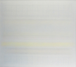 3 strisce con riquadri, 1973, cm 80 x 90