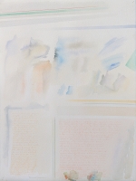 Due pagine scritte, 2002, cm 77x56, carta